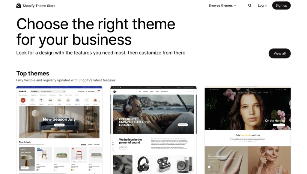 shopify themes